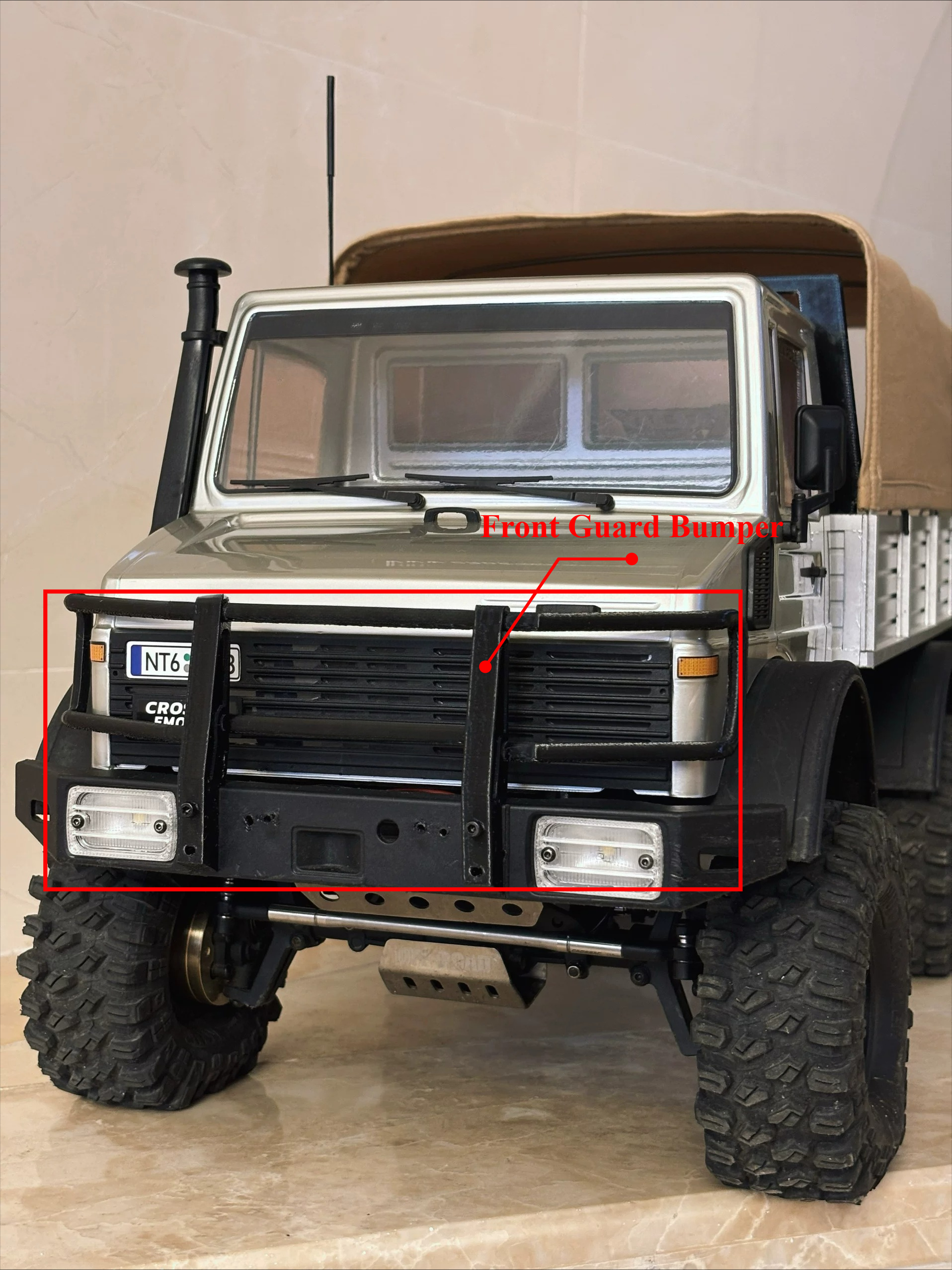 Rc Rock Crawler - 1/10 RC Rock Crawler Front Bumper