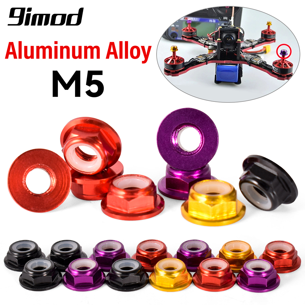 Joystick Rc Drone - 12pcs M5 Motor Screw Nuts Aluminum