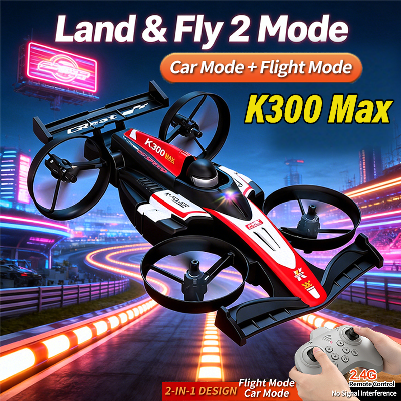 Joystick Rc Drone - Mini RC Flying Car Transformable 2