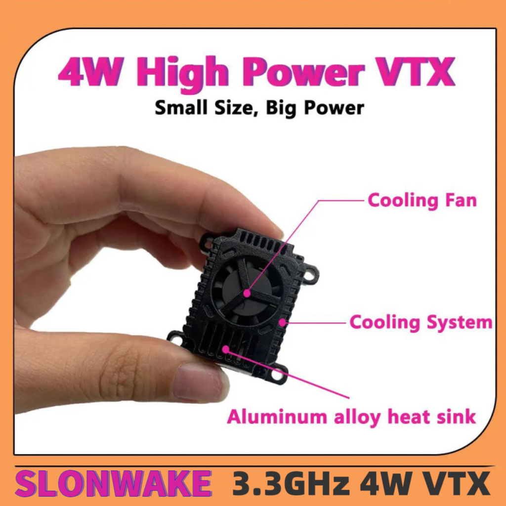 SLONWAKE FPV 3.3G 16CH 4000mW  - مراجعة Drone Rc Remote وسعره