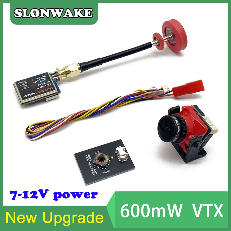 5.8G 48CH 600mW adjustable VTX - مراجعة Drone Rc With Camera وسعره