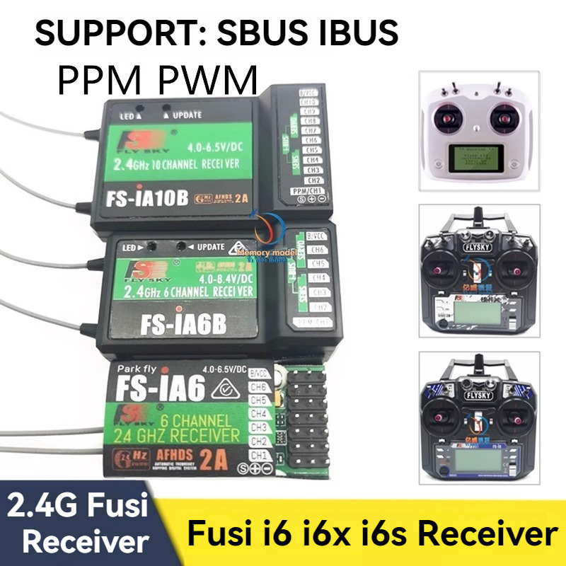 FUSI I6/i6X/i6S Fpv Receiver   - مراجعة Drone Rc Remote وسعره