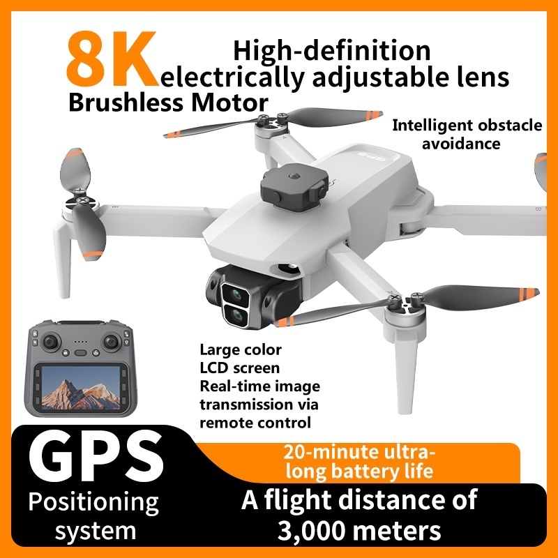 8K ESC Camera Obstacle Avoidan - مراجعة Drone Gps Rc Tt36 وسعره