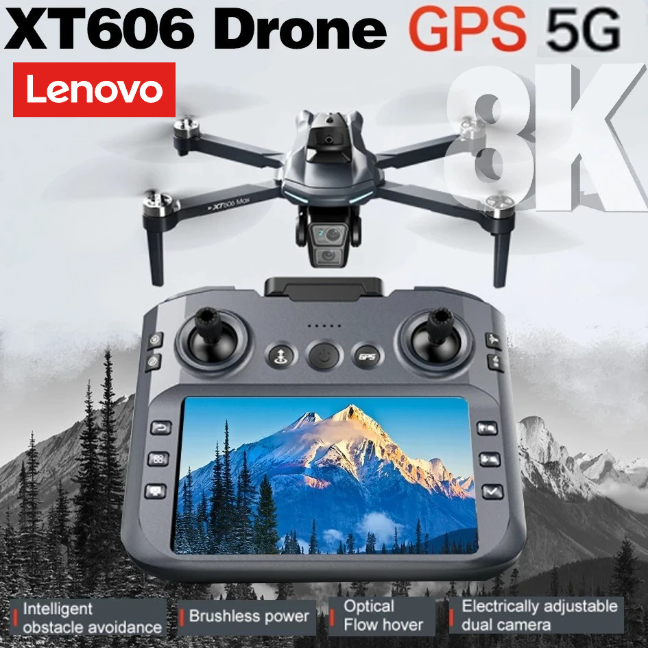 Lenovo XT606 Drone Professiona - مراجعة Drone Gps Rc Tt36 وسعره