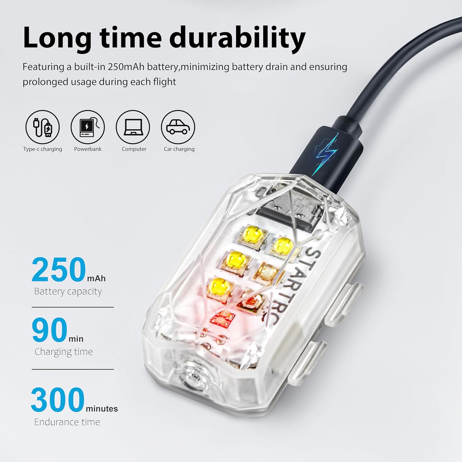 STARTRC Drone Strobe Light Ant - مراجعة Drone Udi Rc وسعره
