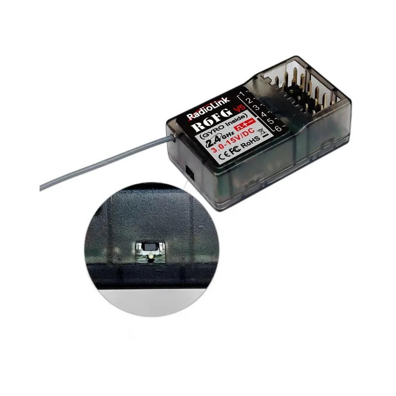 Radiolink R6FG V5 Receiver 6 C - مراجعة Joystick Rc Drone وسعره