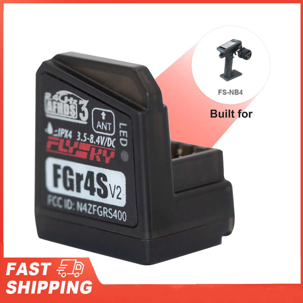 Flysky FGR4S V2 Receiver AFHDS - مراجعة Joystick Rc Drone وسعره