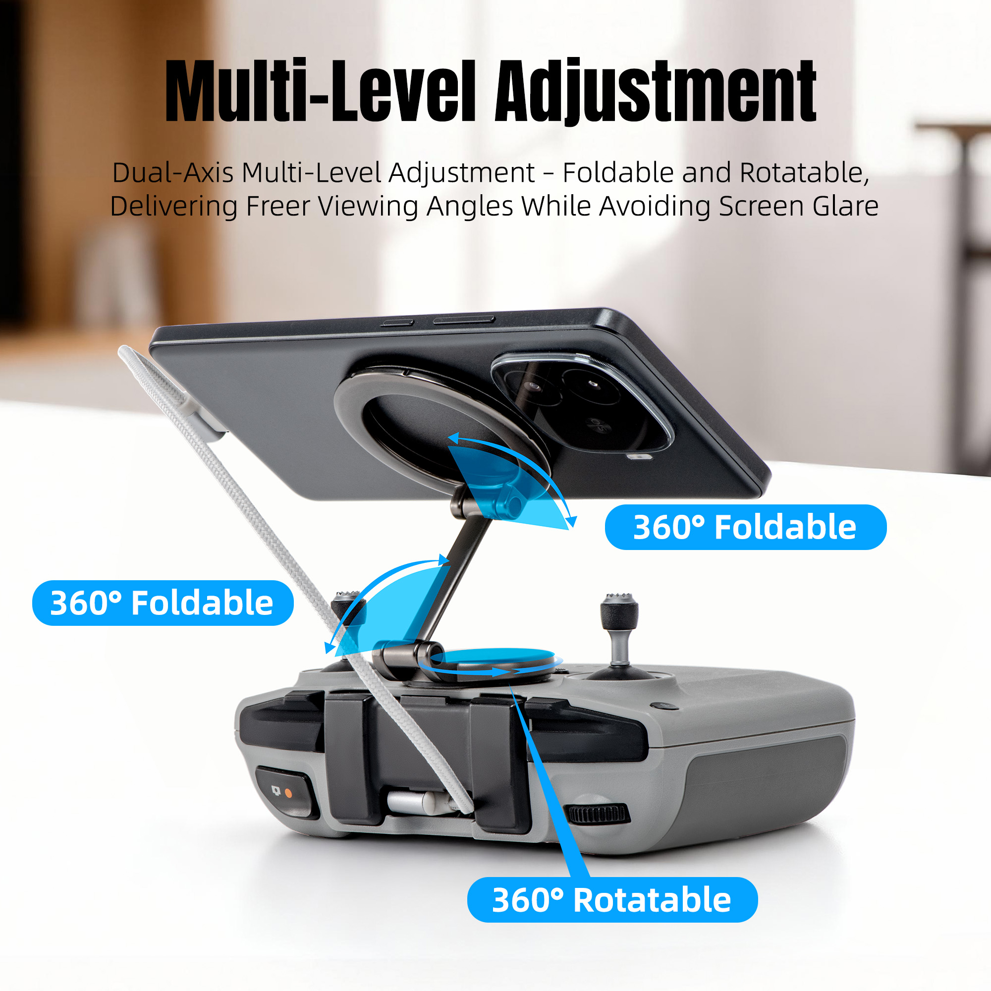 Adjustable Magnetic Phone Stan - مراجعة Drone Dji Rc N1 وسعره