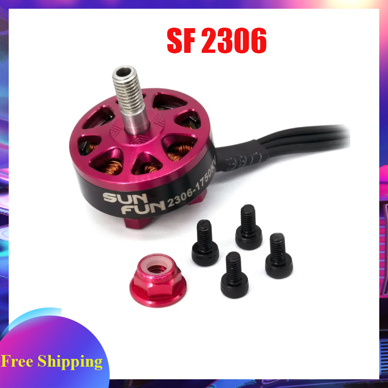 SUN FUN 2306 1750/2500KV 4-6S  - مراجعة Drone Vs Rc Airplane وسعره