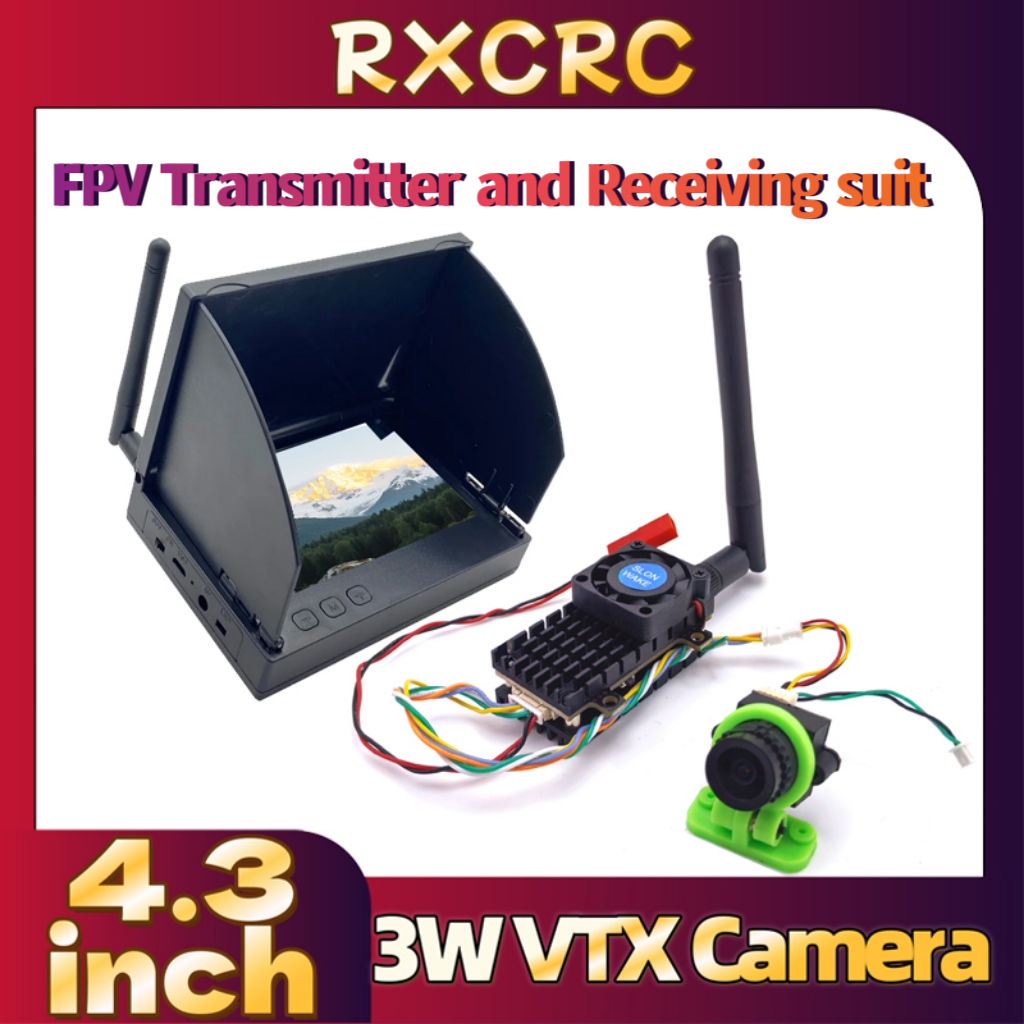 RXCRC 5.8G 3W Video VTX transm - مراجعة Drone Rc With Camera وسعره