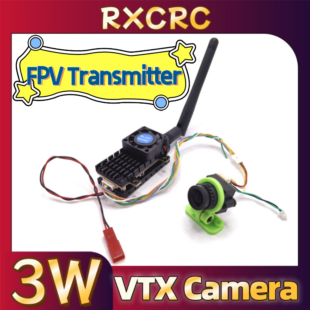 RXCRC 5.8G 3W Video VTX transm - مراجعة Drone Rc With Camera وسعره