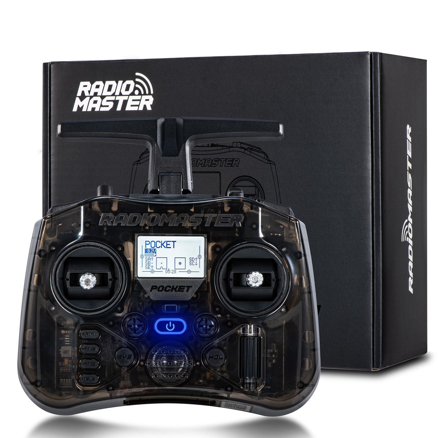 RadioMaster POCKET P16 2.4G Ra - مراجعة Joystick Rc Drone وسعره
