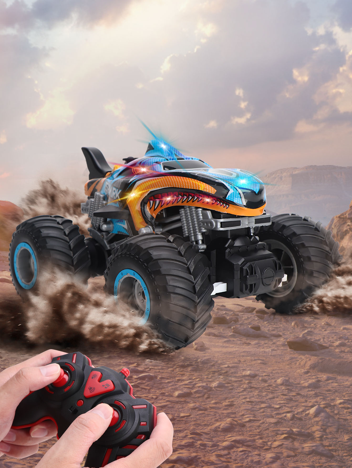 1:16, 2.4 GHz All-Terrain Mons - مراجعة Drone Bike Rc وسعره