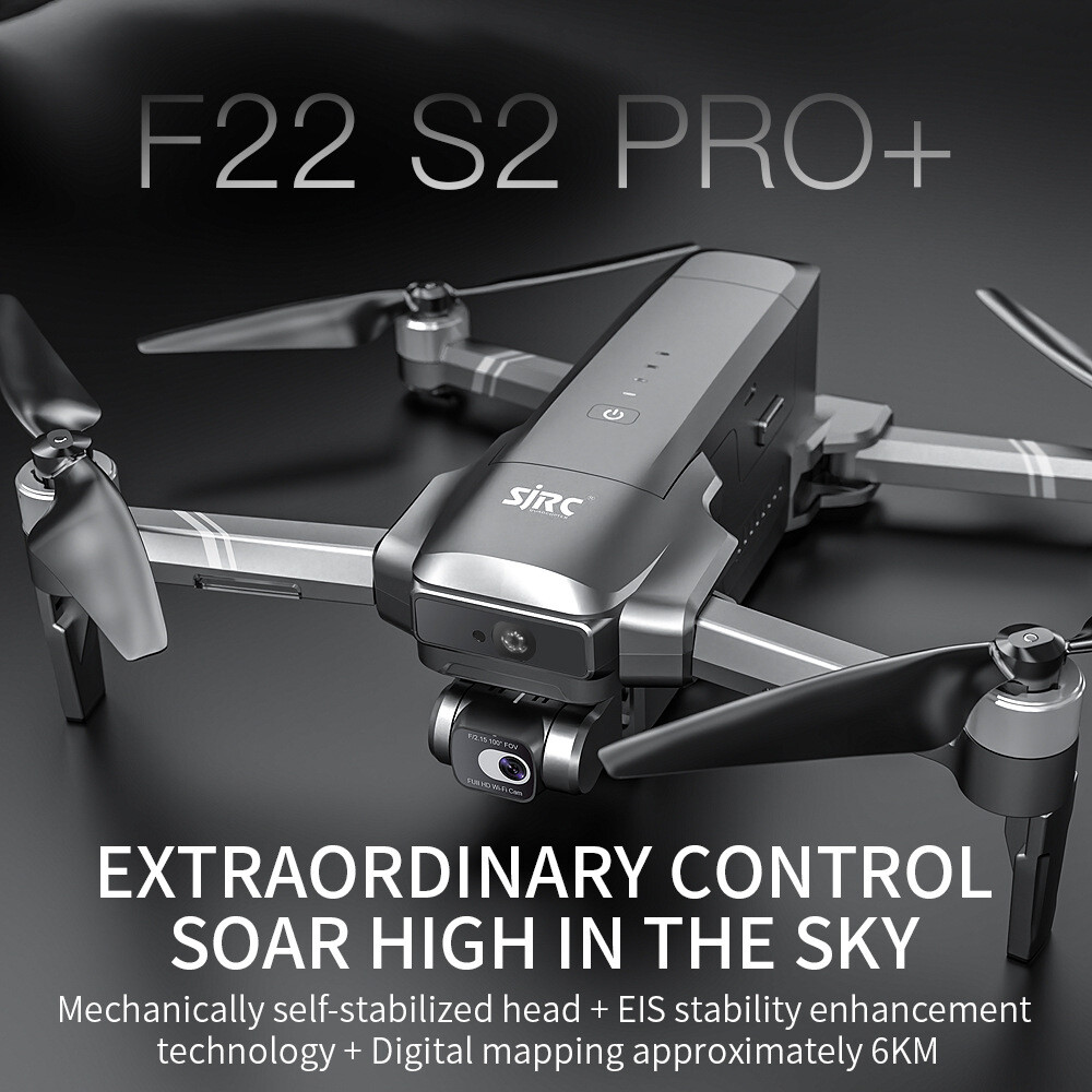 SJRC F22 S2 PRO+ Drone GPS 6KM - مراجعة Drone Sjrc وسعره