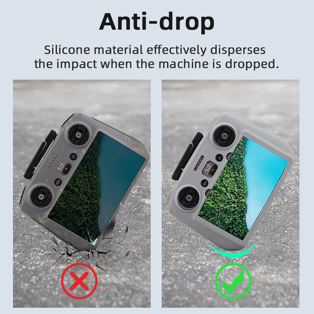 BRDRC Silicone Case for DJI NE - مراجعة Drone Dji Rc Pro وسعره