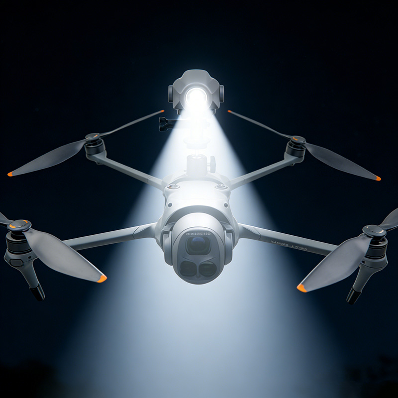 1Set Flight Searchlight Fill S - مراجعة Drone Dji Rc Pro وسعره