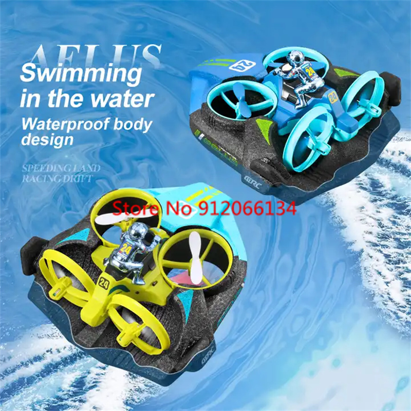 2.4G RC Plane Car Boat 3 In 1  - مراجعة Drone Rc Game وسعره