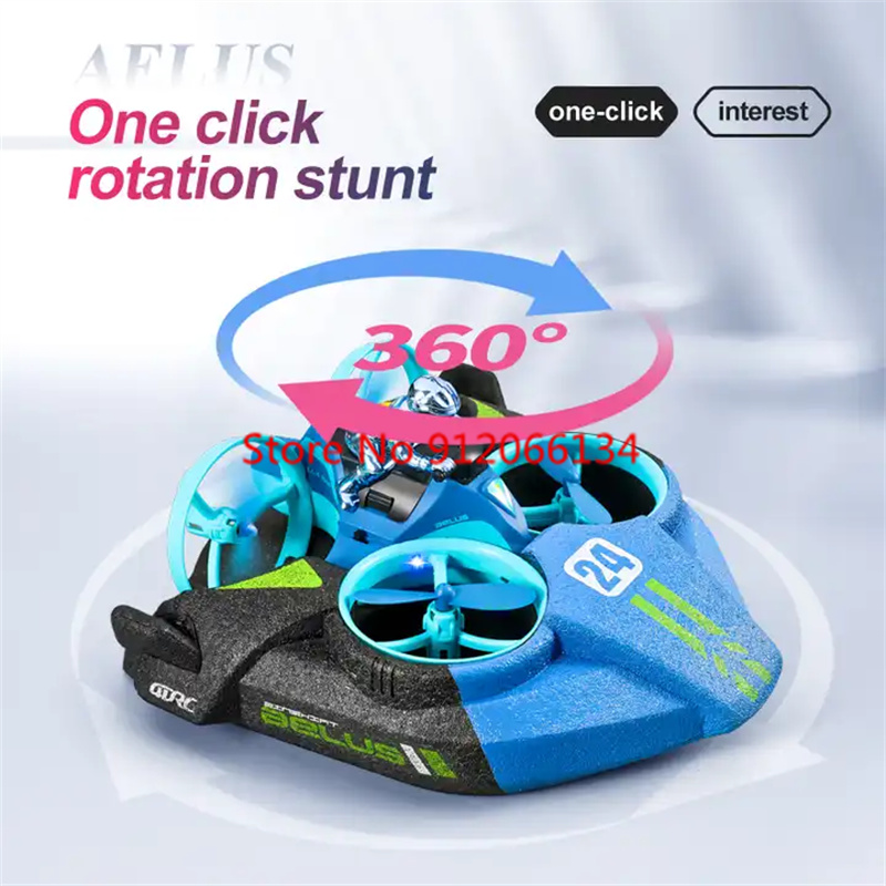2.4G RC Plane Car Boat 3 In 1  - مراجعة Drone Rc Game وسعره