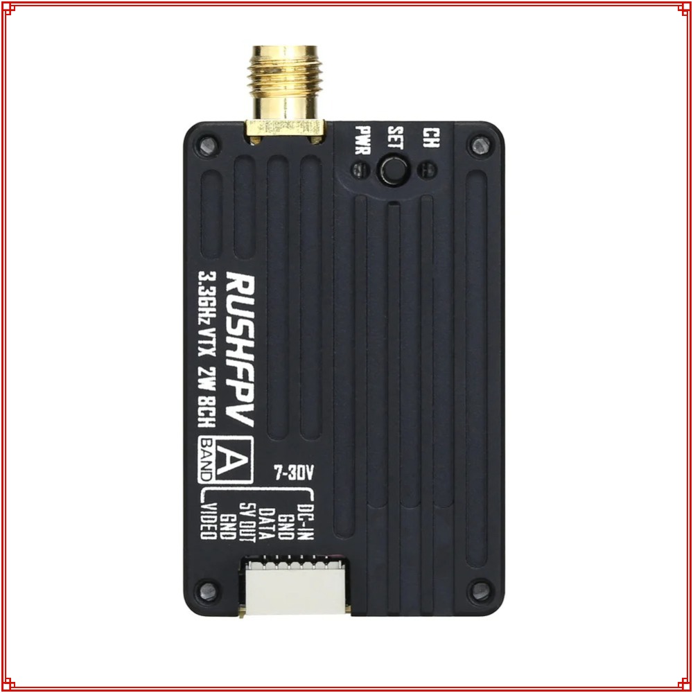 2026 New RUSHFPV 3.3G 2W VTX T - مراجعة Drone Rc Remote وسعره