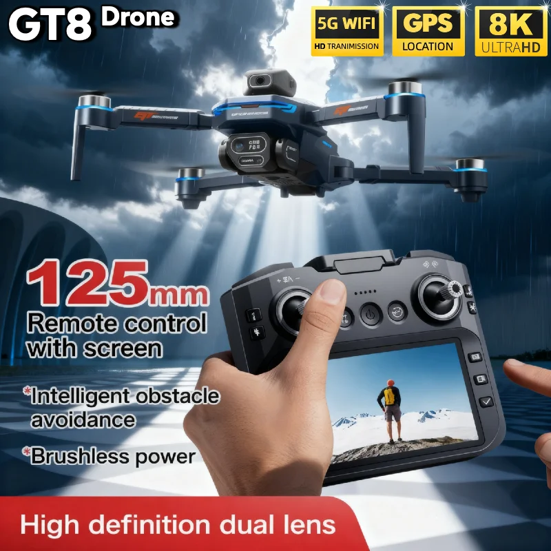 HOT For LSRC GT8 Drone 4K Prof - مراجعة Drone Gps Rc Tt36 وسعره