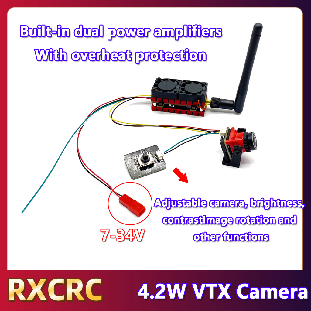 RXCRC 5.8G 48CH 4.2W High Powe - مراجعة Drone Rc With Camera وسعره