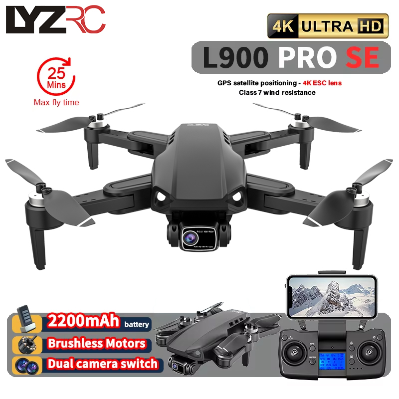 L900 Pro SE MAX GPS Drone 4K P - مراجعة Drone Gps Rc Tt36 وسعره