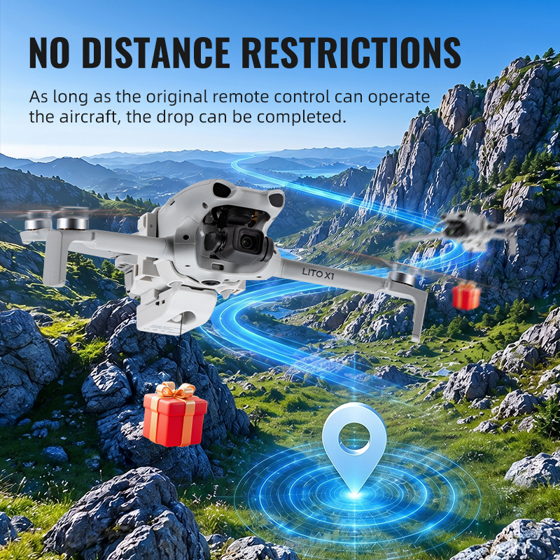 Airdrop System 12KM for DJI Li - مراجعة Drone Dji Rc N1 وسعره