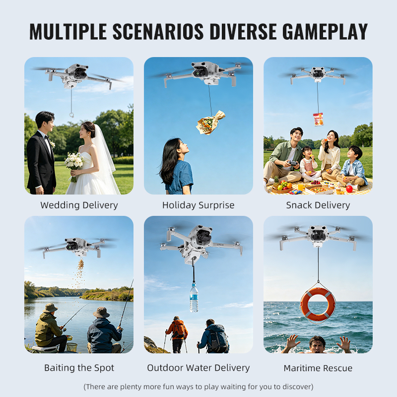 Airdrop System 12KM for DJI Li - مراجعة Drone Dji Rc N1 وسعره