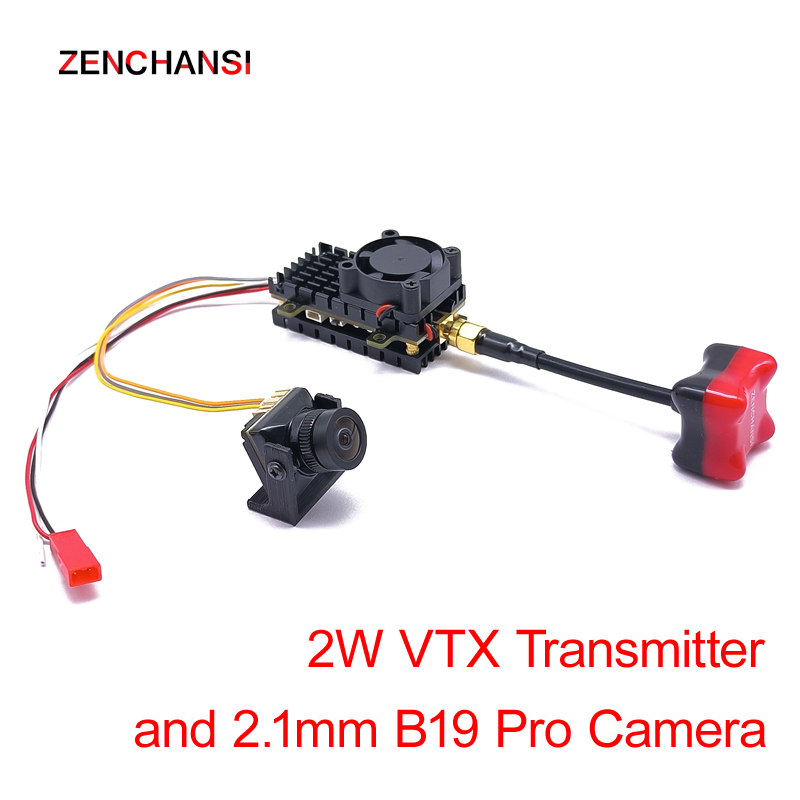 5.8G 2W Transmitter 2000mW VTX - مراجعة Fpv Camera Cmos وسعره