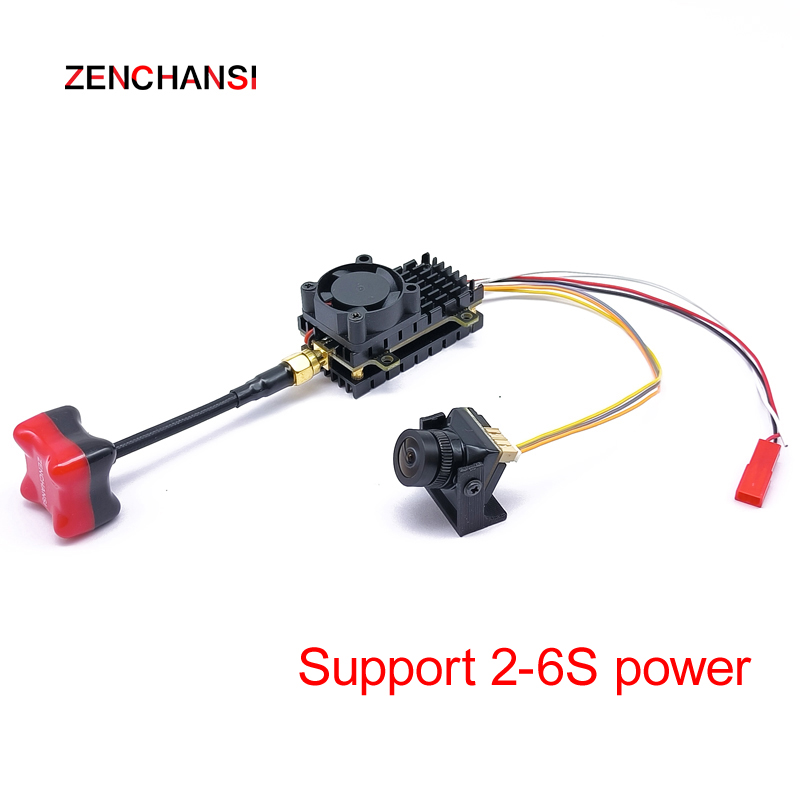 5.8G 2W Transmitter 2000mW VTX - مراجعة Fpv Camera Cmos وسعره