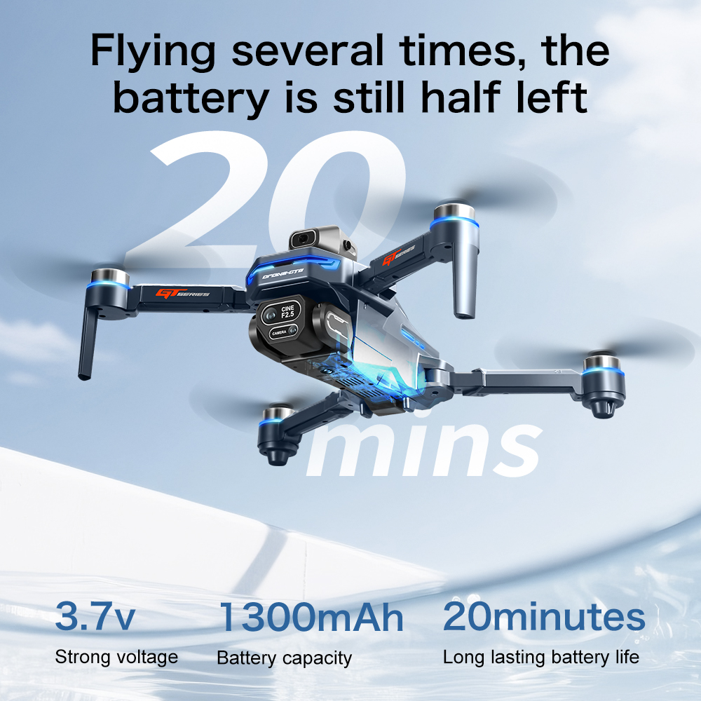 Lenovo GT8 Drone 8K Profession - مراجعة Drone Gps Rc Tt36 وسعره