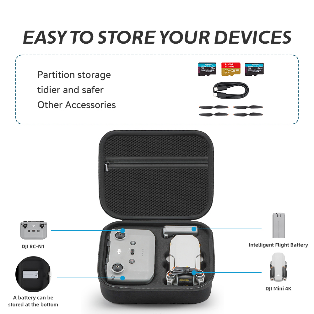 Portable Storage Bag Protectiv - مراجعة Drone Udi Rc وسعره