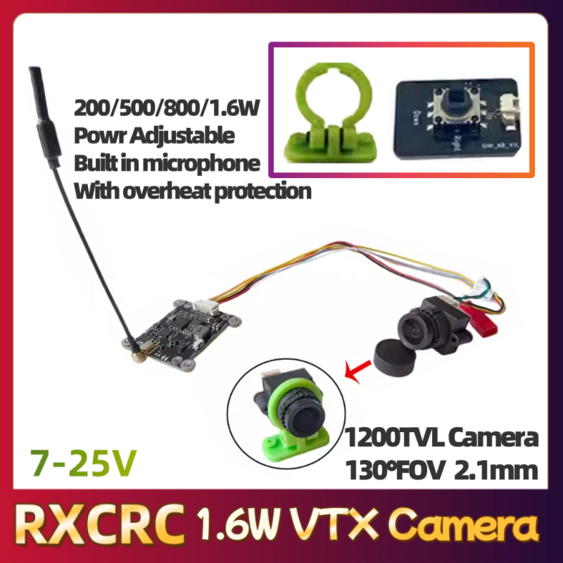 RXCRC 5.8G Module 48CH 1.6W VT - مراجعة Drone Rc With Camera وسعره