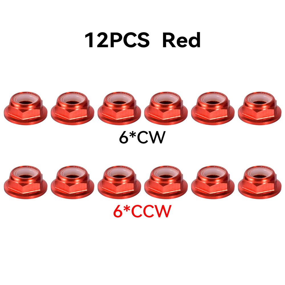 12pcs M5 Motor Screw Nuts Alum - مراجعة Joystick Rc Drone وسعره