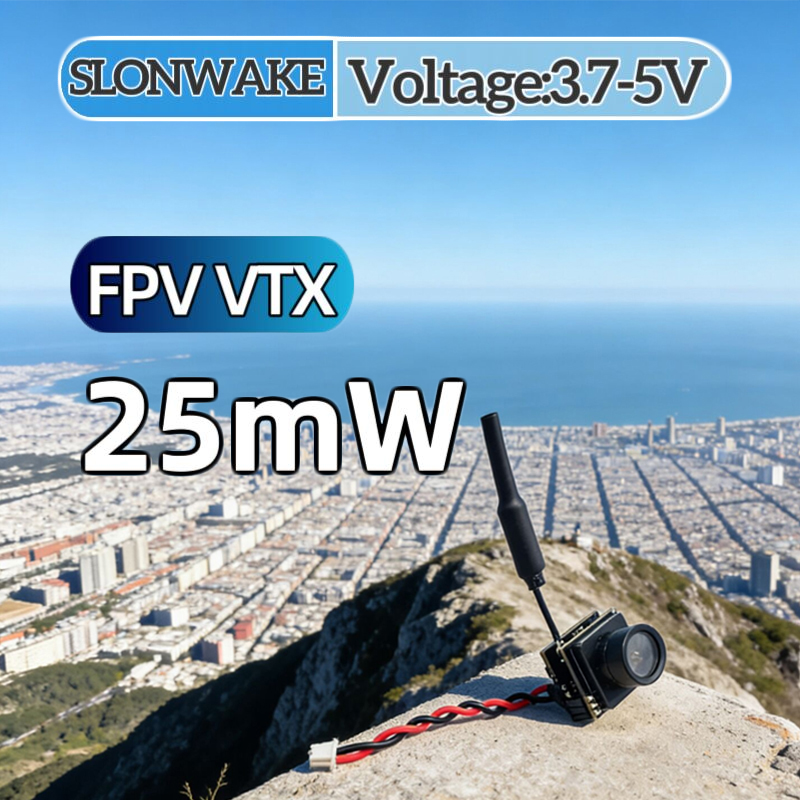 SLONWAKE FPV 25mW power simula - مراجعة Drone Rc With Camera وسعره
