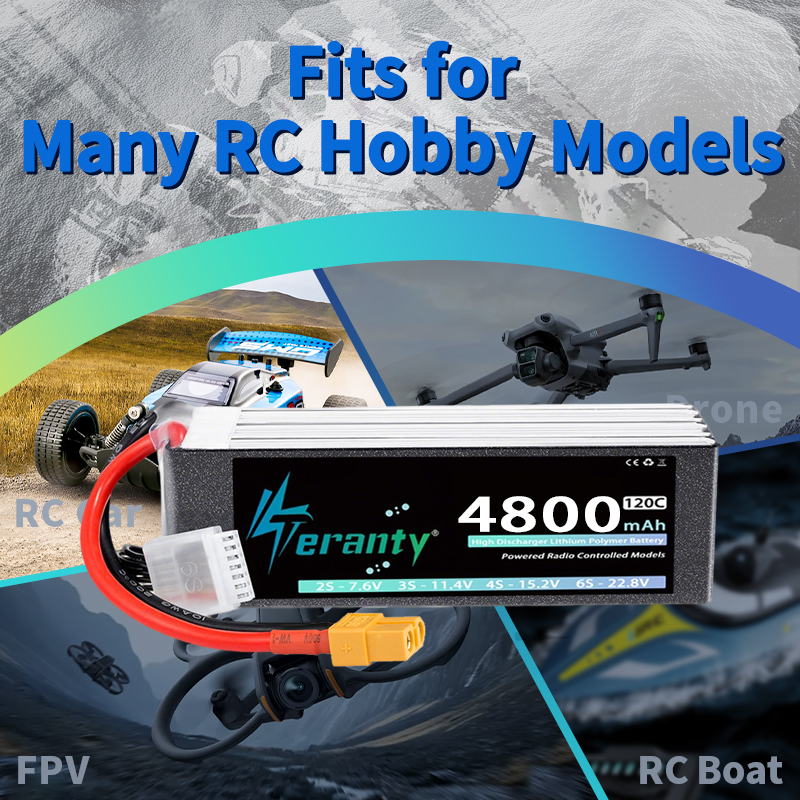 TERANTY 6S 4800mAh Lipo Batter - مراجعة Drone Lipo Battery وسعره