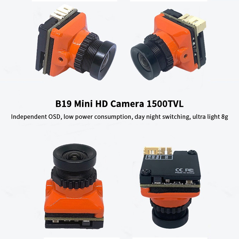 1500TVL B19 Mini FPV RC Drone  - مراجعة Fpv Camera Cmos وسعره