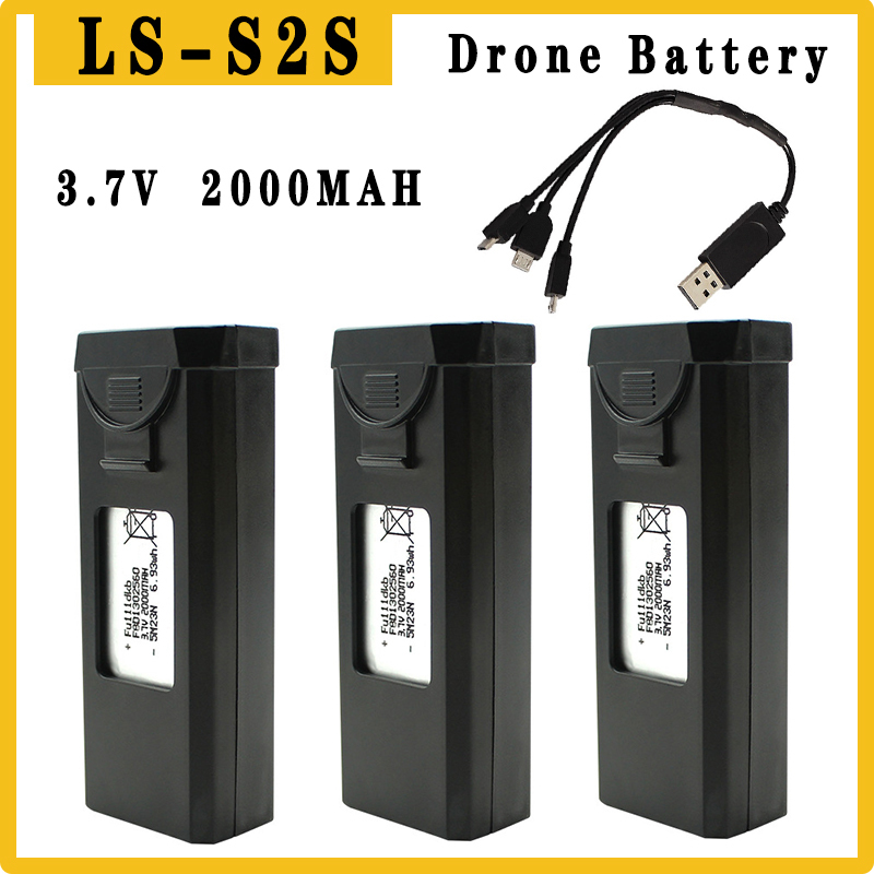 Original S2S Drones Battery 3. - مراجعة Drone Sjrc وسعره