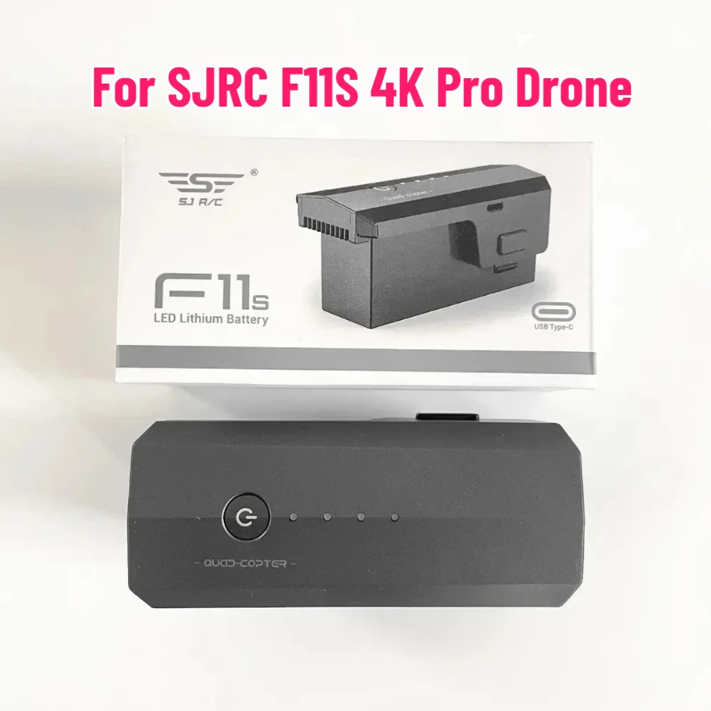 New 11.1V 2500mAh Battery for  - مراجعة Drone Sjrc وسعره