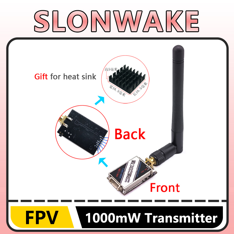 SLONWAKE  5.8G 48CH 1W VTX 100 - مراجعة Drone Rc With Camera وسعره