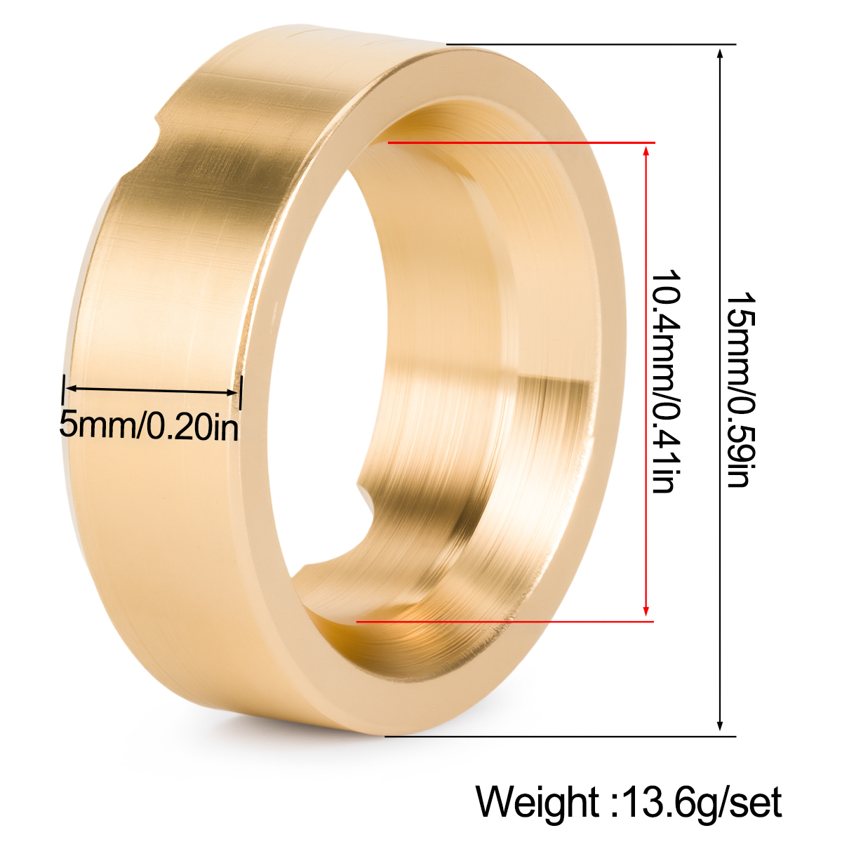 4Pcs Brass Wheel Weights Fit 0 - مراجعة Rc Rock Crawler وسعره