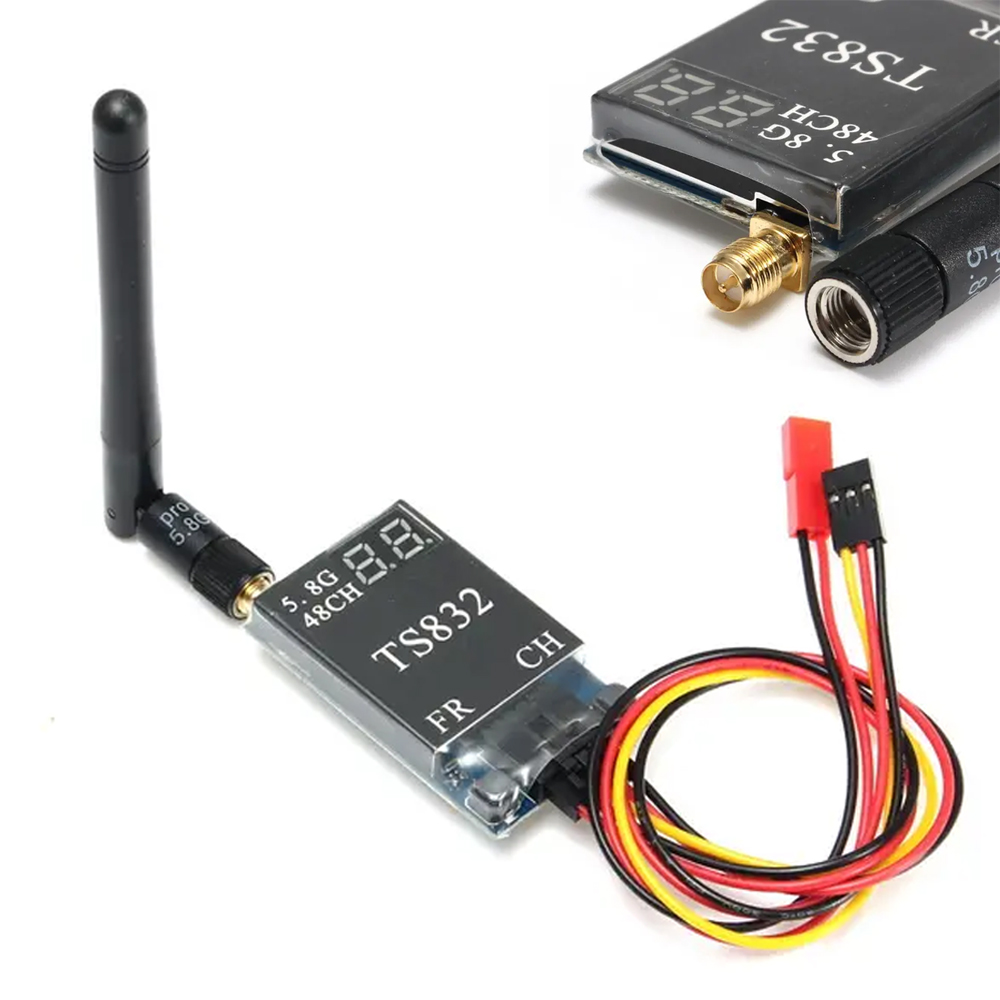 TS832 48CH 5.8G 600mw 5km Wire - مراجعة Drone Rc With Camera وسعره