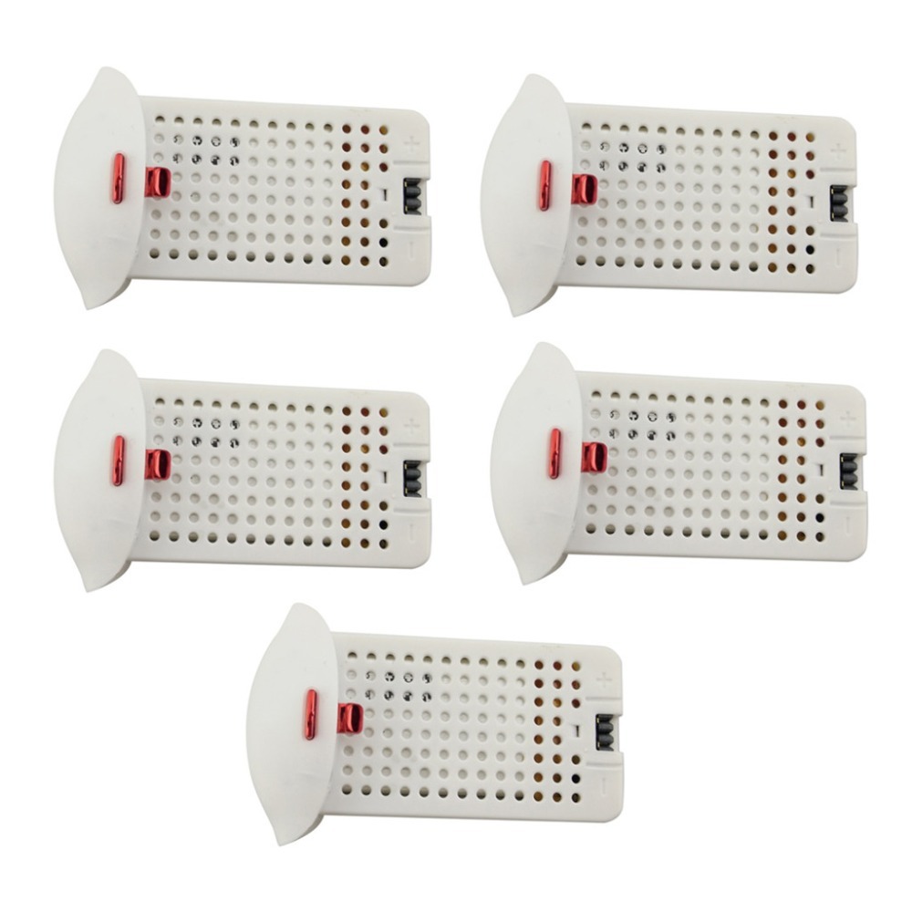 5pcs 3.7V 500mAh Battery For S - مراجعة Drone Sjrc وسعره