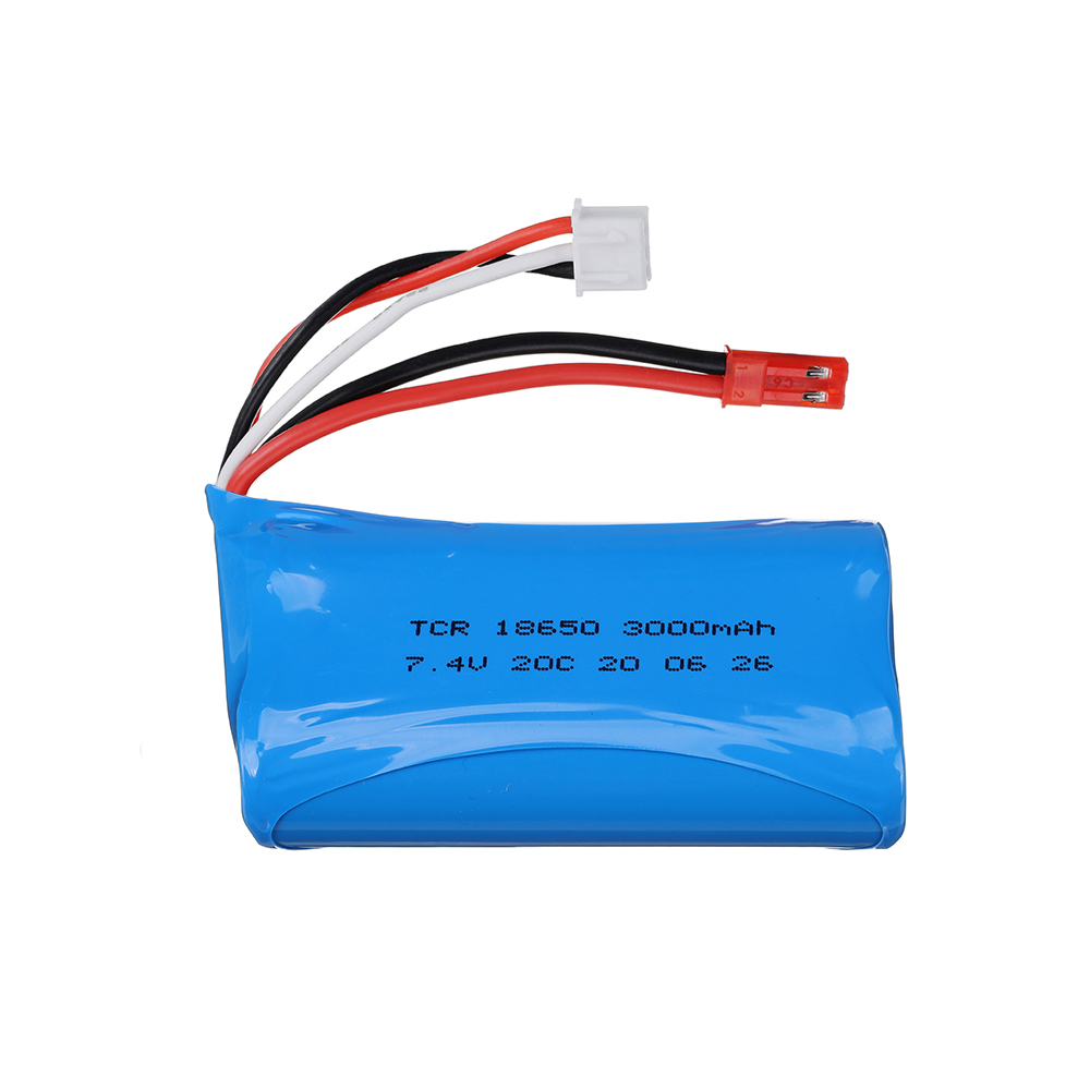 7.4V 3000mAh 18650 Li-ion Bate - مراجعة Drone Lipo Battery وسعره