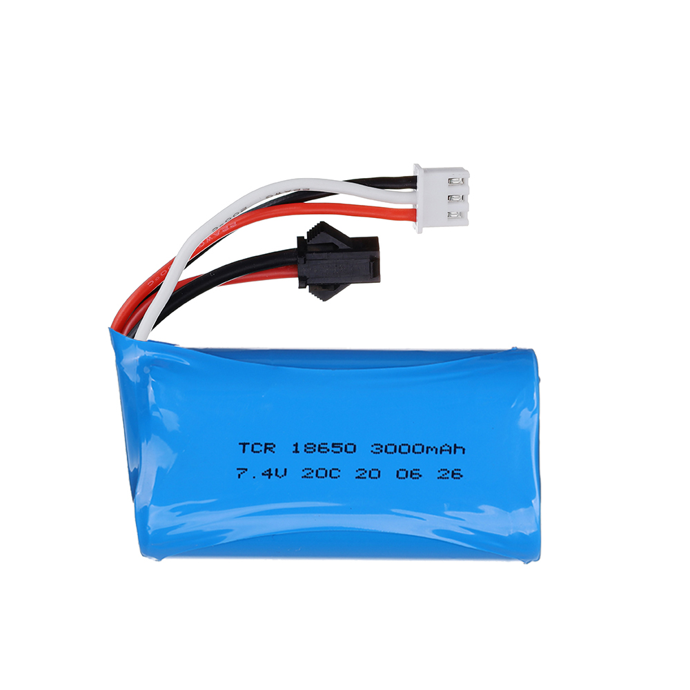 7.4V 3000mAh 18650 Li-ion Bate - مراجعة Drone Lipo Battery وسعره