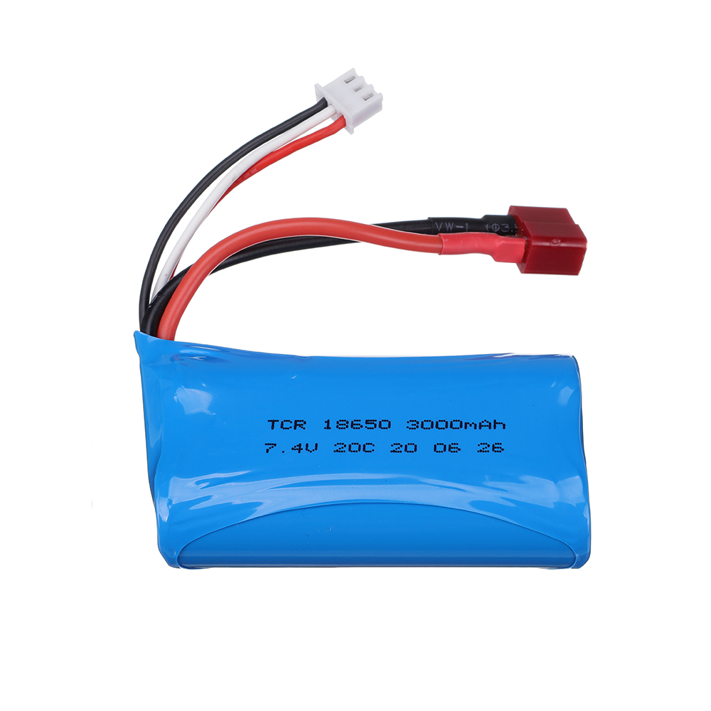 7.4V 3000mAh 18650 Li-ion Bate - مراجعة Drone Lipo Battery وسعره