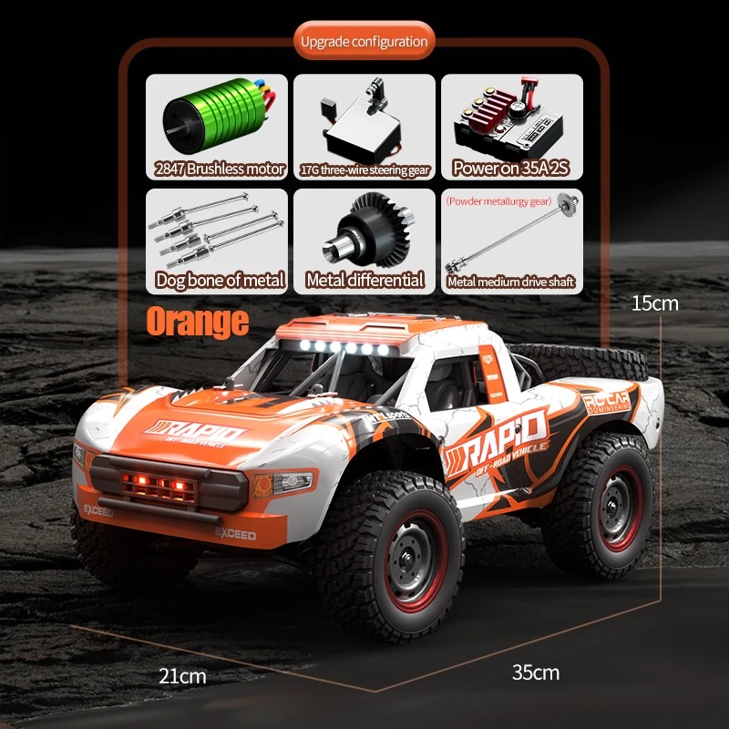 JJRC Q130 1:16 70KM/H 4WD RC C - مراجعة Drone Bike Rc وسعره