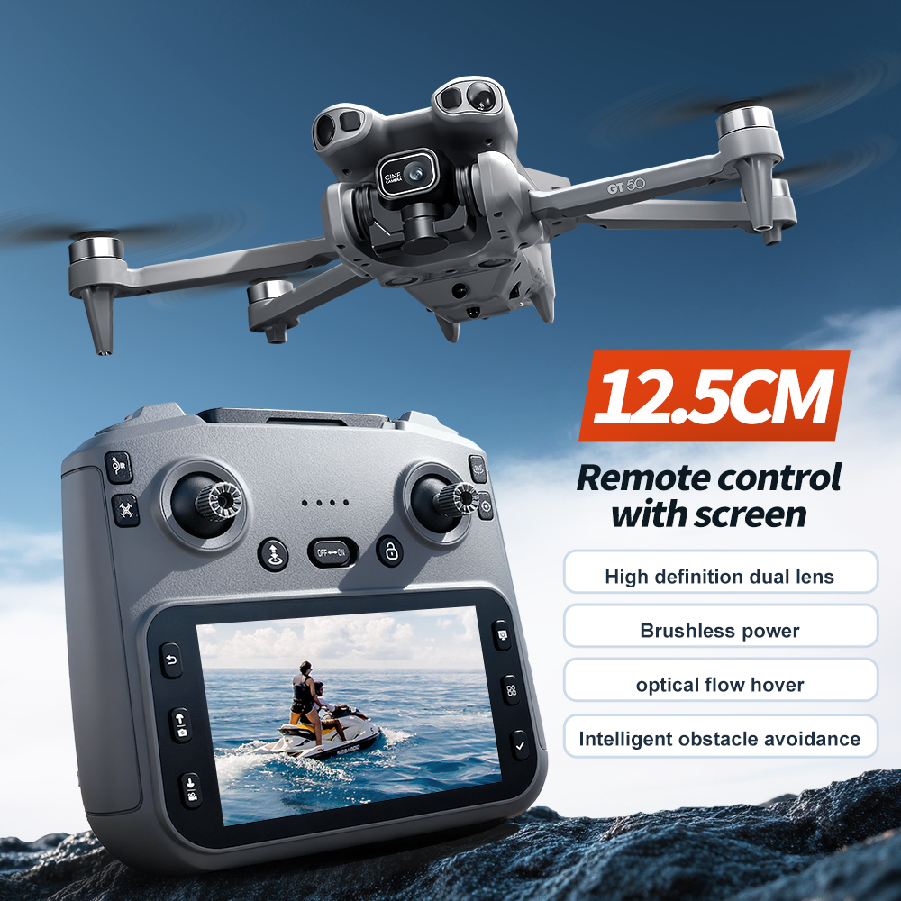 GT50 GPS Drone, 8K Dual Camera - مراجعة Drone Gps Rc Tt36 وسعره