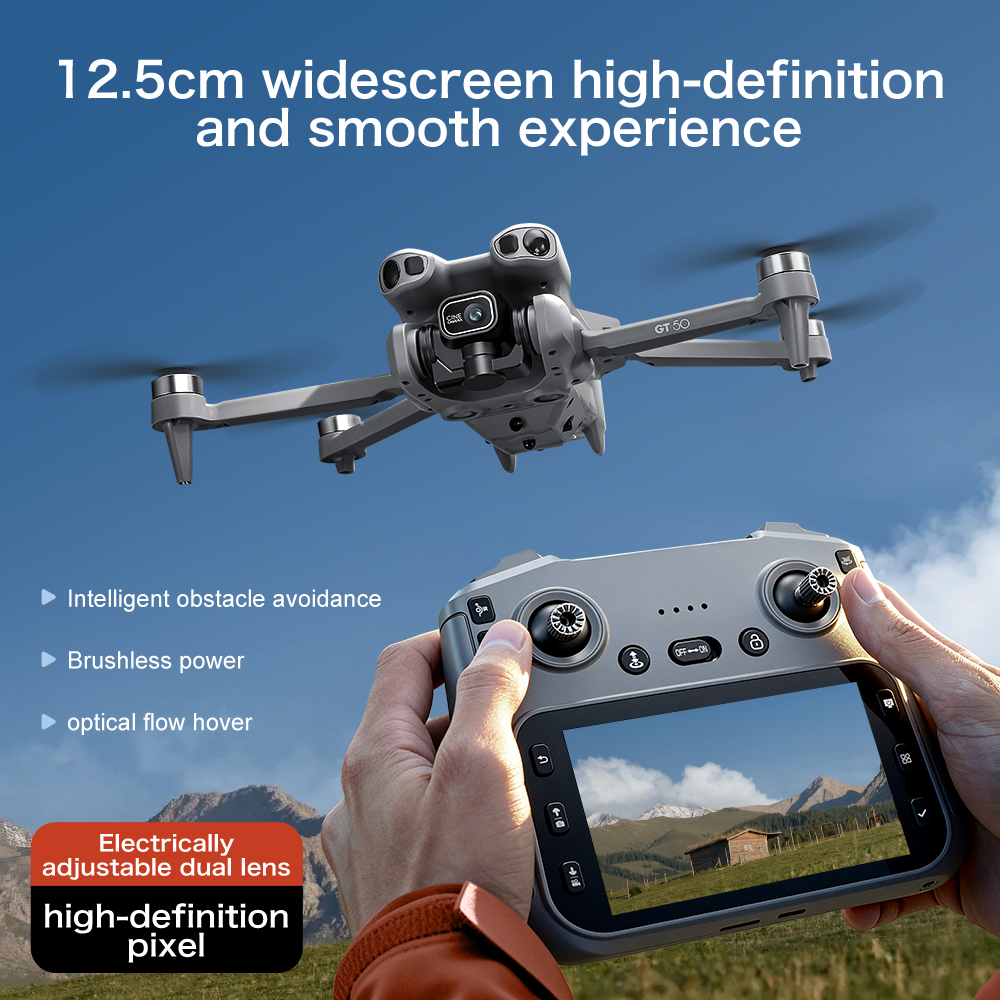 GT50 GPS Drone, 8K Dual Camera - مراجعة Drone Gps Rc Tt36 وسعره