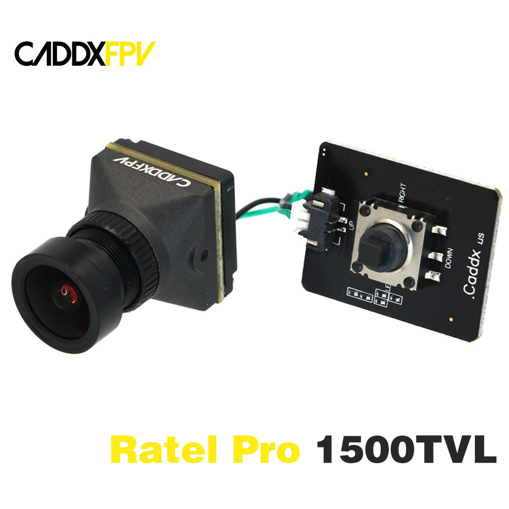 CADDX Ratel Pro 1500TVL Super  - مراجعة Fpv Camera Cmos وسعره
